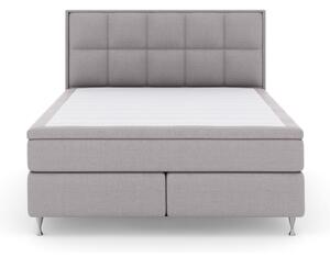 Komplett Sängpaket Choice No 5 210x210 Fast/Medium Watergel - Ljusgrå|Silver