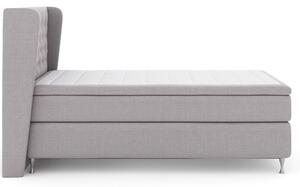 Komplett Sängpaket Choice No 6 120x200 Medium Watergel - Ljusgrå|Silver