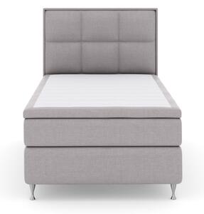 Komplett Sängpaket Choice No 6 120x200 Fast Watergel - Ljusgrå|Silver