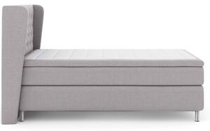 Komplett Sängpaket Choice No 6 120x200 Medium Watergel - Ljusgrå|Metall