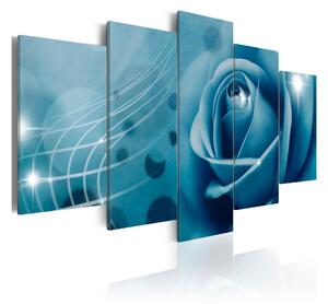 Tavla Blue Beauty 100x50 - Artgeist sp. z o. o