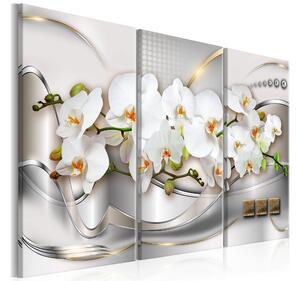 Tavla Blooming Orchids 90x60 - Artgeist sp. z o. o