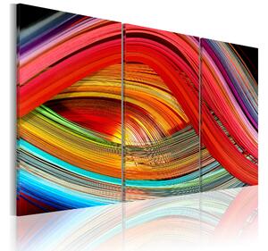 Tavla An Abstract Rainbow 60x40 - Artgeist sp. z o. o