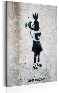 Tavla Bomb Hugger By Banksy 40x60 - Artgeist sp. z o. o
