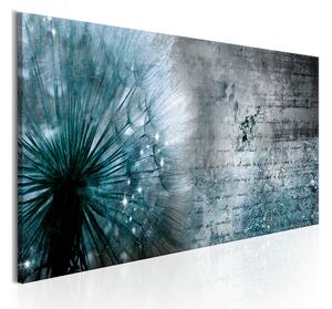 Tavla Blue Dandelion 150x50 - Artgeist sp. z o. o