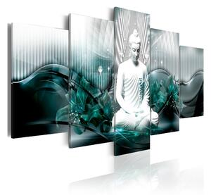Tavla Azure Meditation 100x50 - Artgeist sp. z o. o