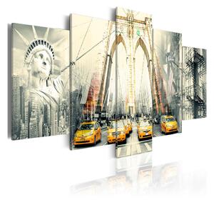 Tavla American Metropolis 100x50 - Artgeist sp. z o. o