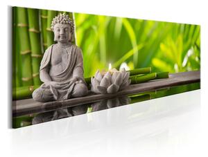 Tavla Buddha Meditation 150x50 - Artgeist sp. z o. o