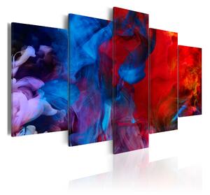 Tavla Dance Of Colourful Flames 100x50 - Artgeist sp. z o. o