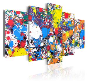 Tavla Colourful Imagination 100x50 - Artgeist sp. z o. o