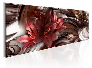 Tavla Empire Of Lily 150x50 - Artgeist sp. z o. o