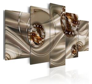 Tavla Enchanted Bronze 100x50 - Artgeist sp. z o. o