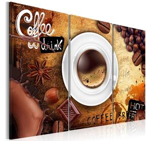 Tavla Cup Of Coffee 90x60 - Artgeist sp. z o. o