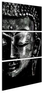 Tavla Grey Buddha 60x120 - Artgeist sp. z o. o