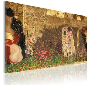 Tavla Gustav Klimt Inspiration 60X40 Flerfärgad - Artgeist sp. z o. o
