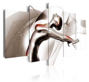 Tavla Gold Dance She 100x50 - Artgeist sp. z o. o