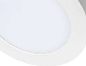 Infälld eller utanpåliggande spot vit 14 cm inkl LED 3 steg dimma för att värma - Trans