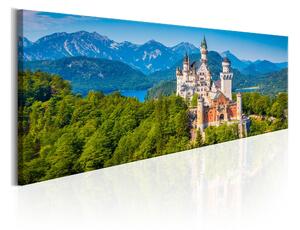 Tavla Magic Places Neuschwanstein Castle 135x45 - Artgeist sp. z o. o