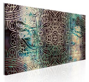 Tavla Mandala Knot Of Peace 150x50 - Artgeist sp. z o. o