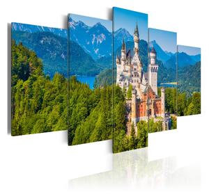 Tavla Neuschwanstein Castle 100x50 - Artgeist sp. z o. o