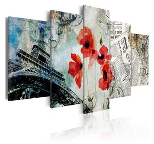 Tavla Memories Of Paris 100x50 - Artgeist sp. z o. o