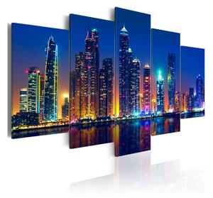 Tavla Nights In Dubai 100x50 - Artgeist sp. z o. o
