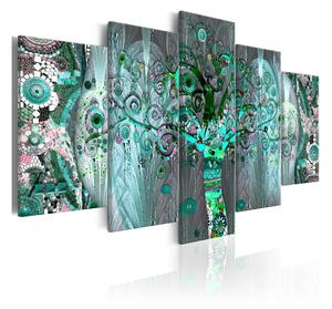 Tavla Mosaic Tree 100x50 - Artgeist sp. z o. o