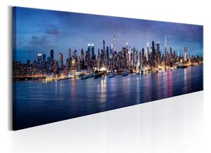 Tavla New York Nights 150x50 - Artgeist sp. z o. o