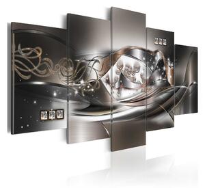 Tavla Platinum Clouds 100x50 - Artgeist sp. z o. o