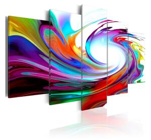 Tavla Rainbow Swirl 200x100 - Artgeist sp. z o. o
