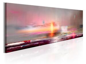 Tavla Pink Beach 150x50 - Artgeist sp. z o. o