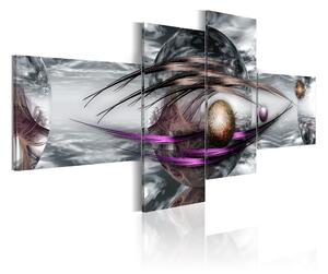 Tavla Platinum Planet 100x45 - Artgeist sp. z o. o