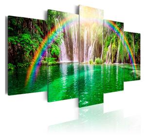 Tavla Rainbow Time Ii 100x50 - Artgeist sp. z o. o