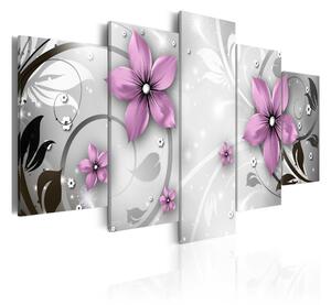 Tavla Saucy Flowers 100x50 - Artgeist sp. z o. o