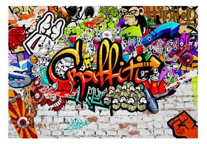 Fototapet Colorful Graffiti 300x210 - Artgeist sp. z o. o