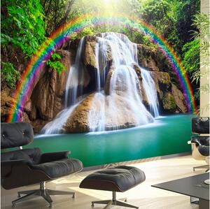 Fototapet Waterfall Of Fulfilled Wishes 100x70 - Artgeist sp. z o. o