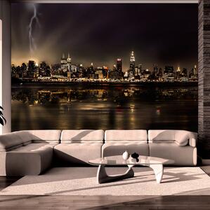 Fototapet Storm In New York City 100x70 - Artgeist sp. z o. o