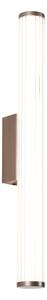 Retro vägglampa brons 60 cm inkl. LED - Coco