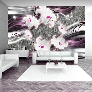 Fototapet Dance Of Charmed Lilies 100x70 - Artgeist sp. z o. o