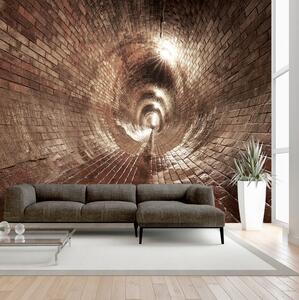 Fototapet Underground Corridor 100x70 - Artgeist sp. z o. o