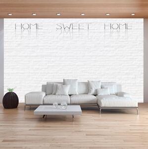 Fototapet Home Sweet Home Wall 100x70 - Artgeist sp. z o. o