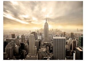 Fototapet New York Manhattan Gryningen 200x154 - Artgeist sp. z o. o