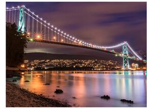 Fototapet Lions Gate Bridge Vancouver Canada 350x270 - Artgeist sp. z o. o
