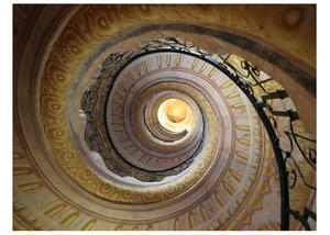 Fototapet Decorative Spiral Stairs 250x193 - Artgeist sp. z o. o
