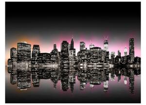 Fototapet Colorful Glow Over NYC 250x193 - Artgeist sp. z o. o
