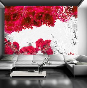 Fototapet Colors Of Spring Red 100x70 - Artgeist sp. z o. o