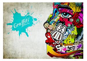 Fototapet Graffiti Beauty 100x70 - Artgeist sp. z o. o