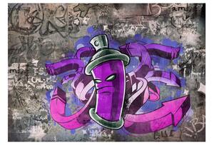Fototapet Graffiti Spray Can 100x70 - Artgeist sp. z o. o