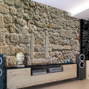 Fototapet Wall From Stones 100x70 - Artgeist sp. z o. o