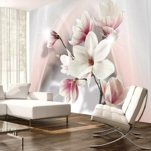 Fototapet White Magnolias 100x70 - Artgeist sp. z o. o